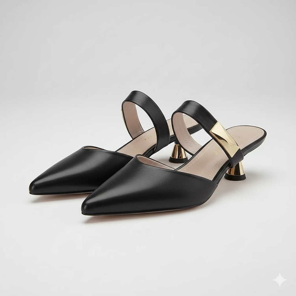 Comfortable Low Heel Slip On Shoes