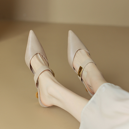 Comfortable Low Heel Slip On Shoes