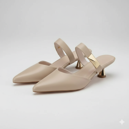 Comfortable Low Heel Slip On Shoes