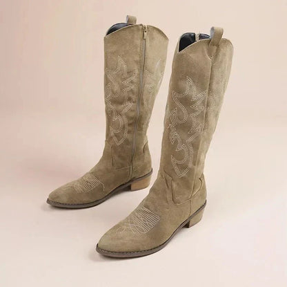 Tall Western Cowgirl Riding Boots for Women