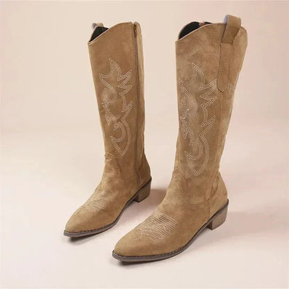 Tall Western Cowgirl Riding Boots for Women