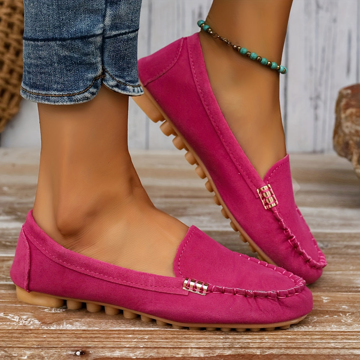 Comfy Women's Slip On Loafers Shoes