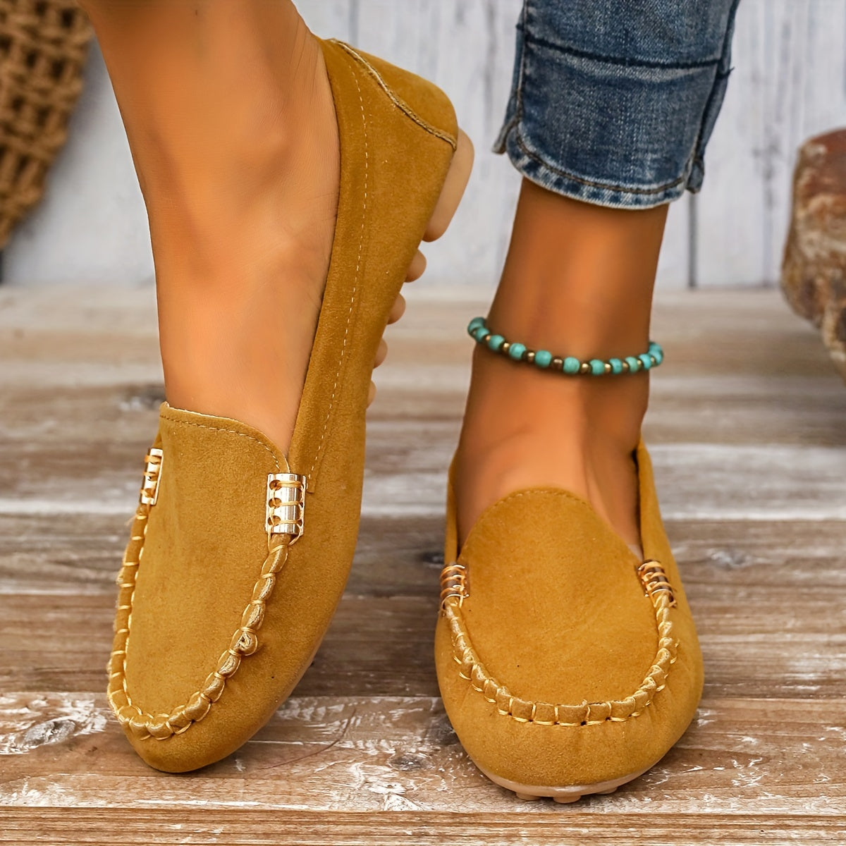 Comfy Women's Slip On Loafers Shoes