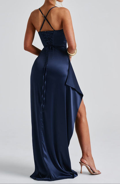 Long Flowy Crossback Summer Dress