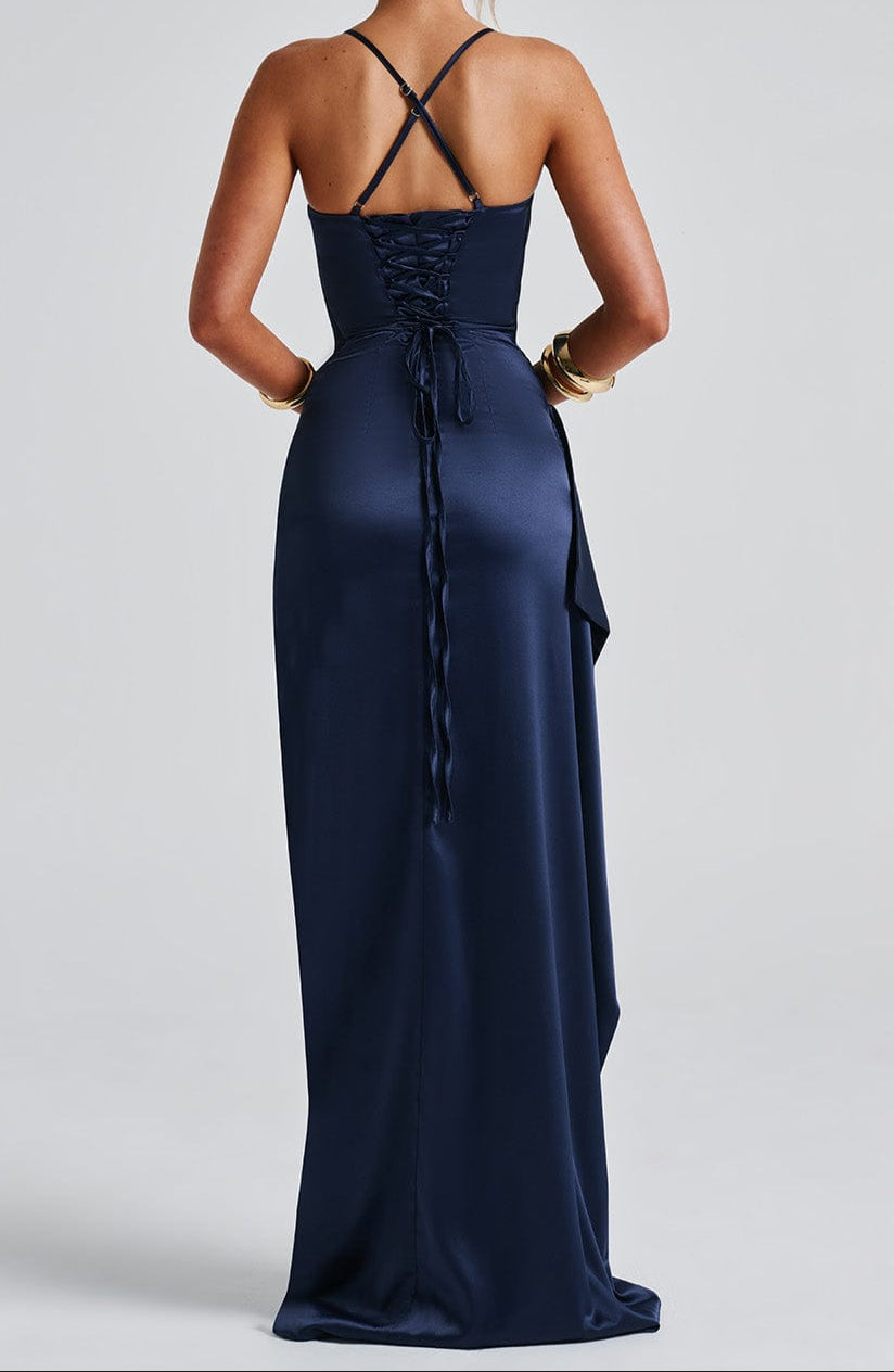 Long Flowy Crossback Summer Dress