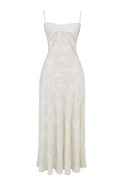 Long Floral Women's Evening Gown Wedding Guest