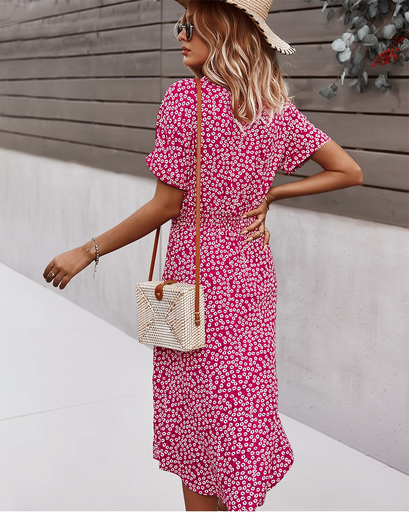 Women's Floral Midi Summer Dress | Easy Wear
