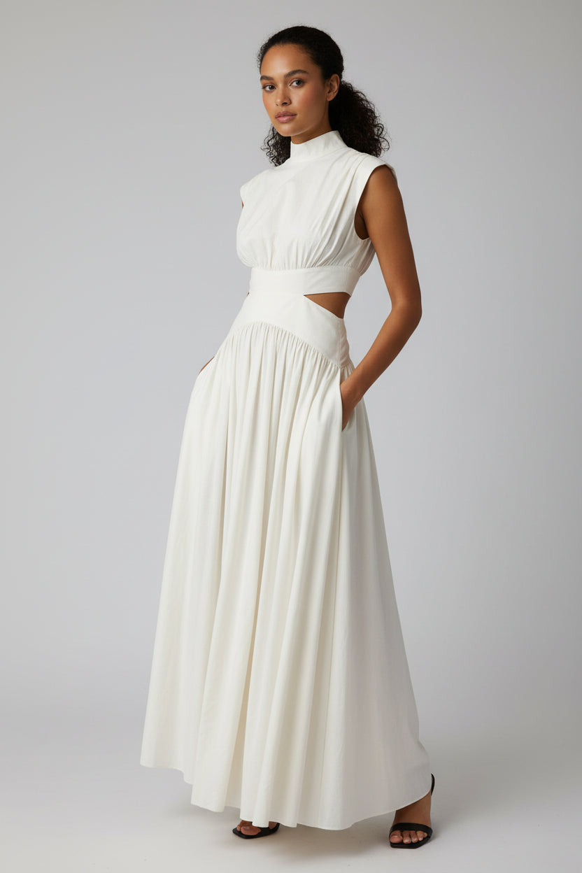 Elegant Long Evening Dress for Women - Luxivelle
