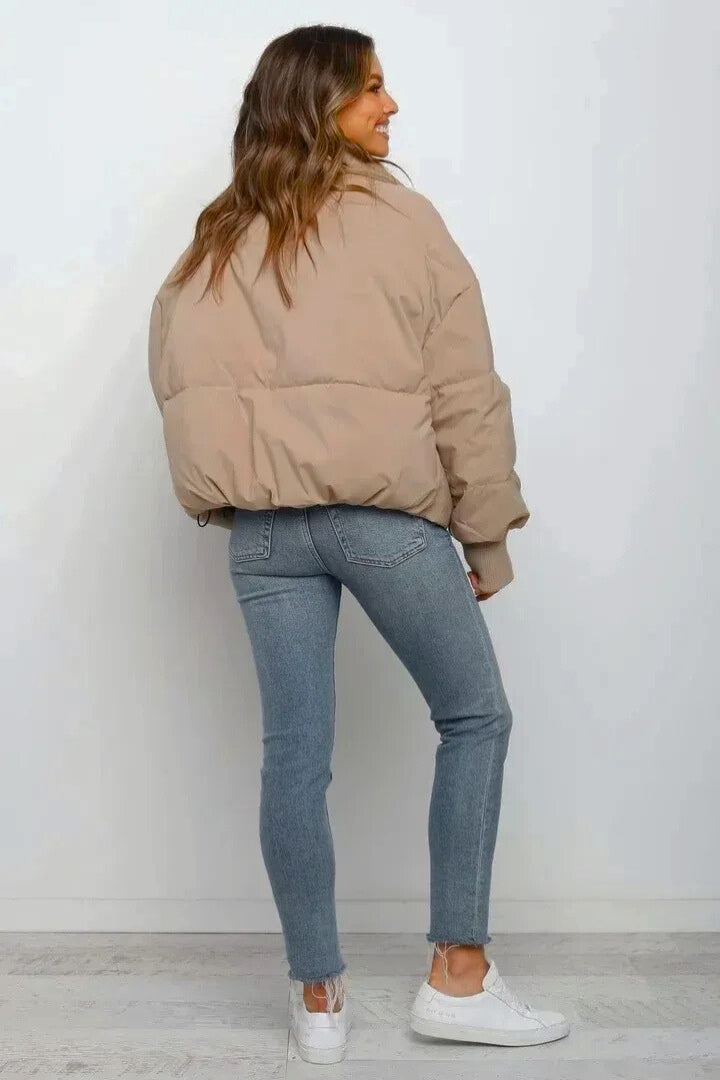 Warm Women's Quilted Puffer Coat