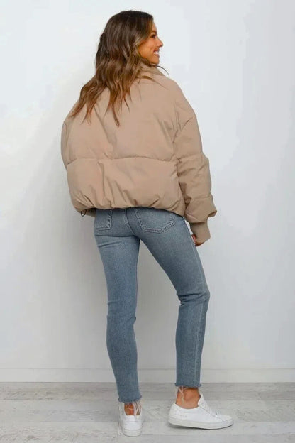 Warm Women's Quilted Puffer Coat