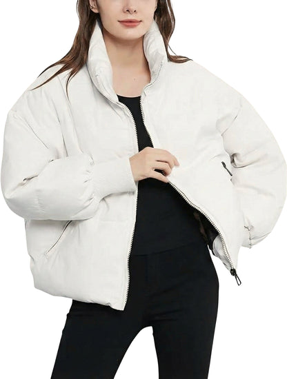 Warm Women's Quilted Puffer Coat