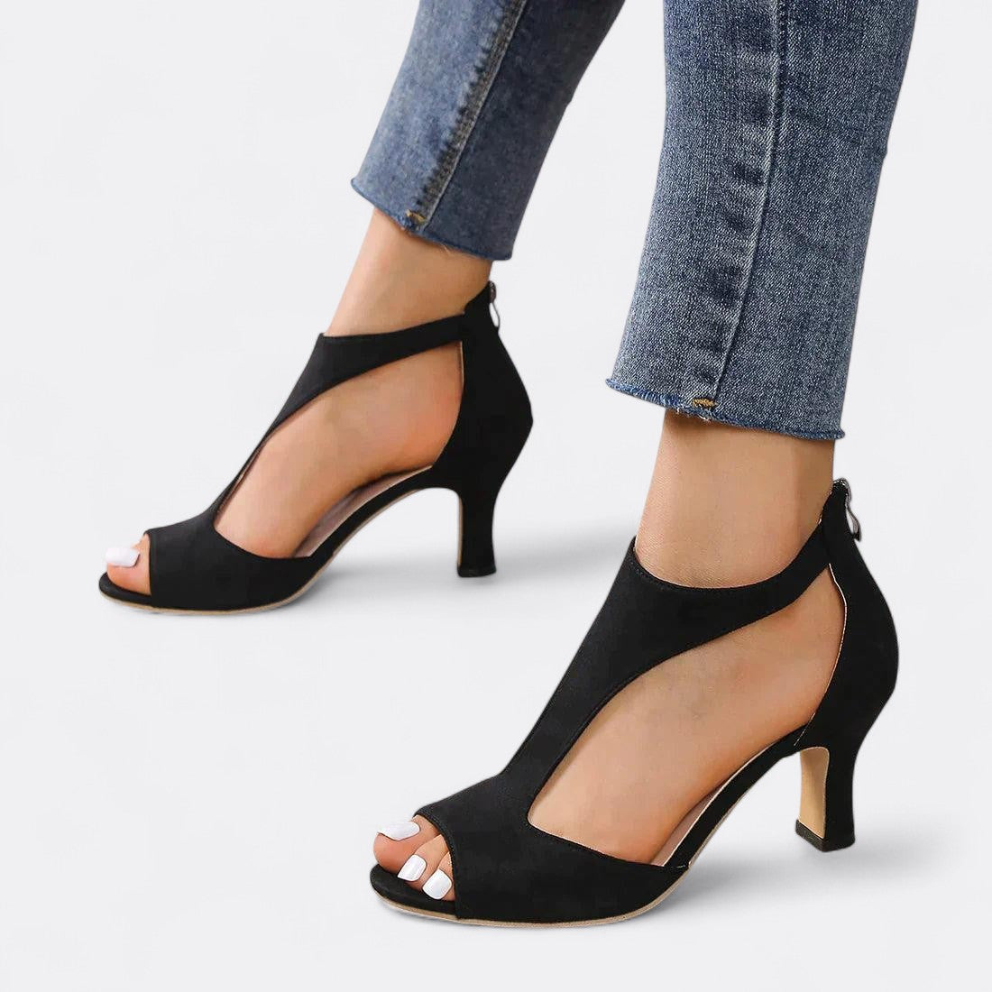 Elegant High Heel Wedding Sandals