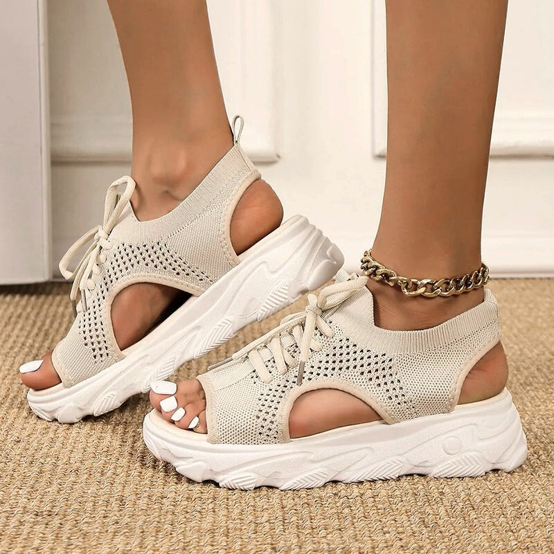Strappy High Heel Summer Sandals