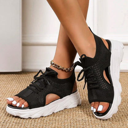 Strappy High Heel Summer Sandals