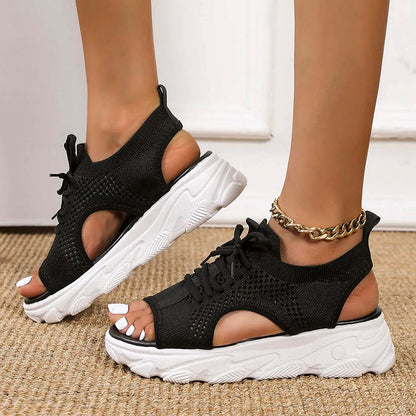 Strappy High Heel Summer Sandals