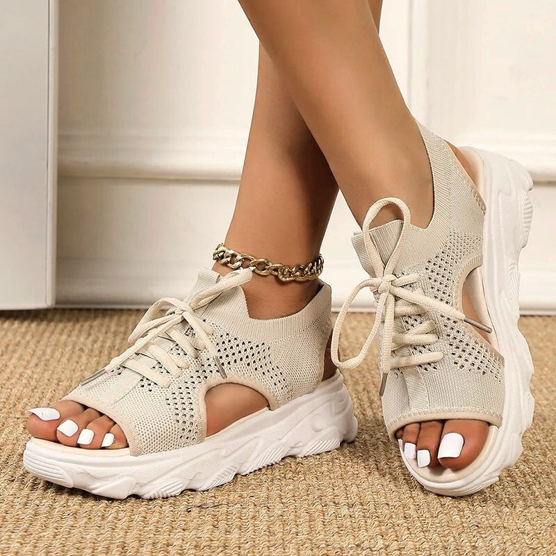 Strappy High Heel Summer Sandals - Luxivelle