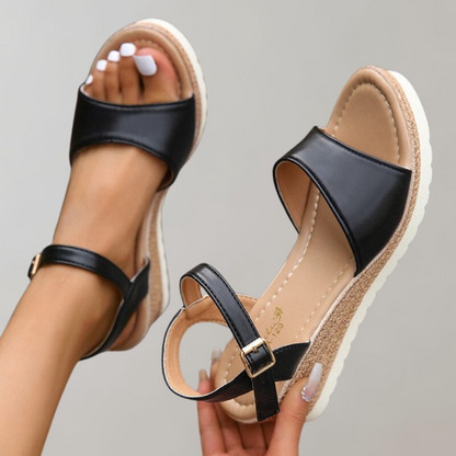High Heel Summer Sandals with Ankle Strap