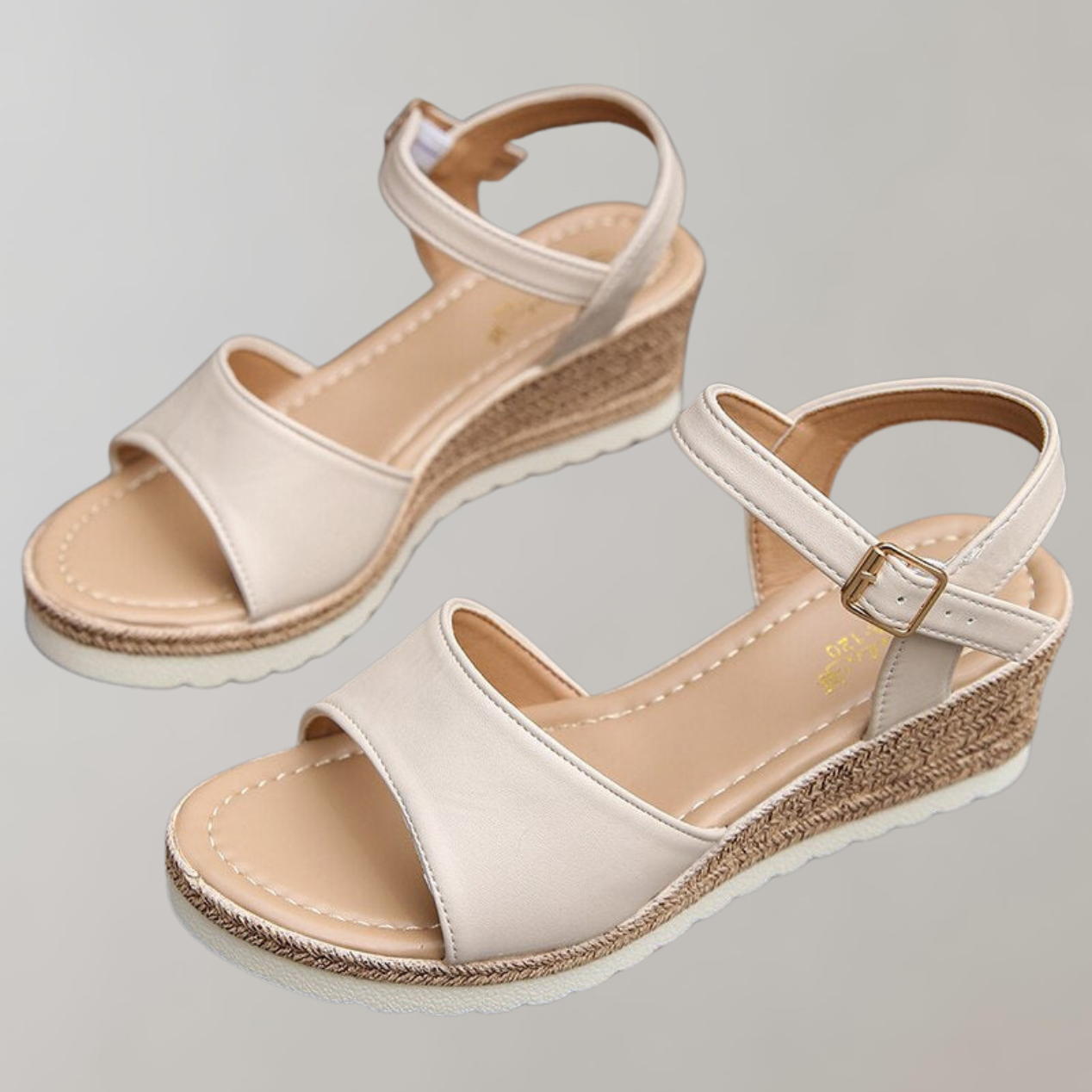 High Heel Summer Sandals with Ankle Strap