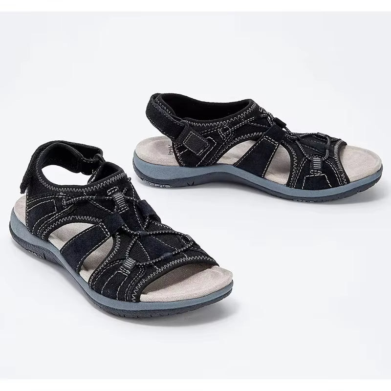 Supportive Contour Women's Walking Sandals - Luxivelle