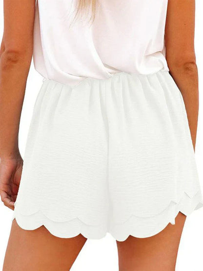 Ladies Summer Shorts with Elastic Waist