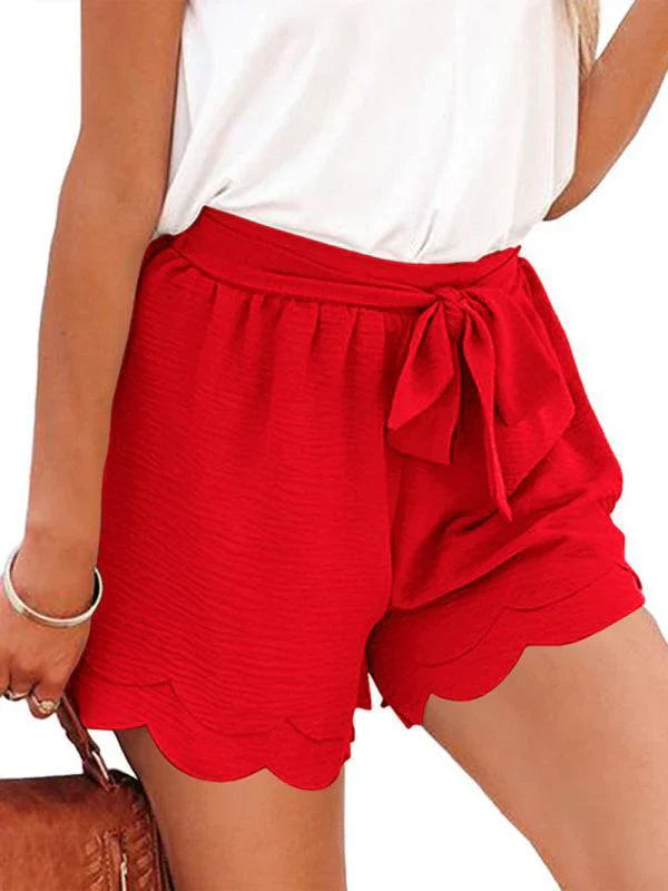 Ladies Summer Shorts with Elastic Waist
