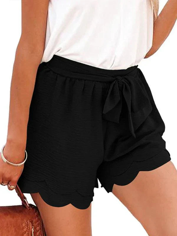 Ladies Summer Shorts with Elastic Waist