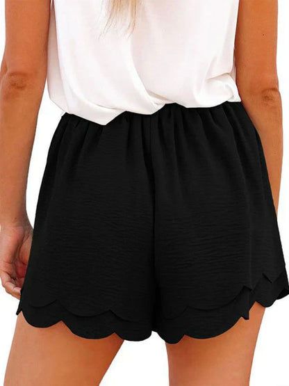 Ladies Summer Shorts with Elastic Waist