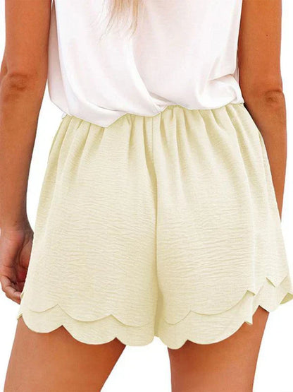 Ladies Summer Shorts with Elastic Waist