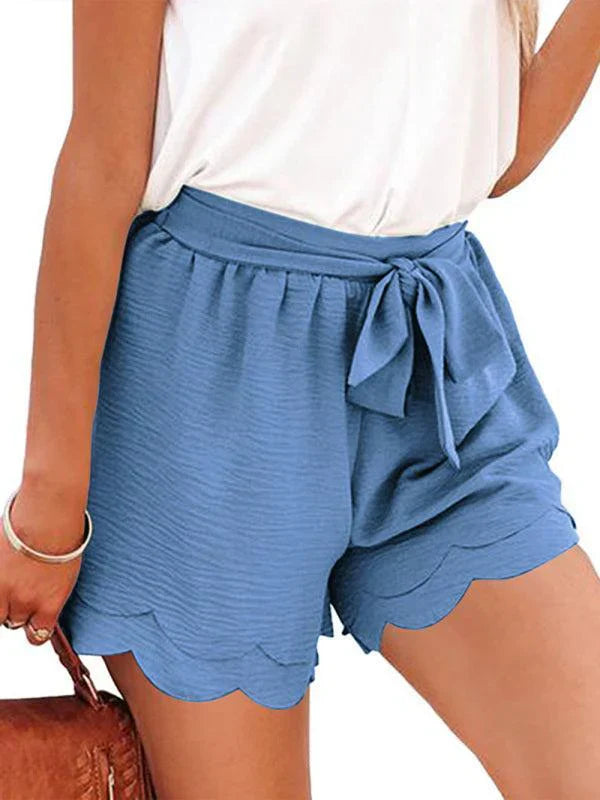 Ladies Summer Shorts with Elastic Waist
