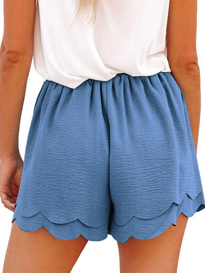 Ladies Summer Shorts with Elastic Waist