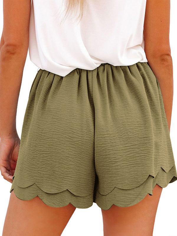Ladies Summer Shorts with Elastic Waist