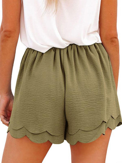 Ladies Summer Shorts with Elastic Waist