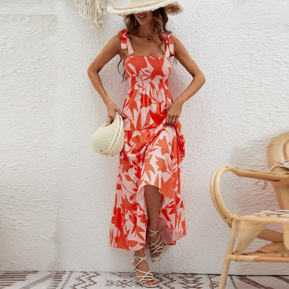 Floral Sleeveless Sundress for Women