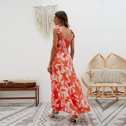 Floral Sleeveless Sundress for Women