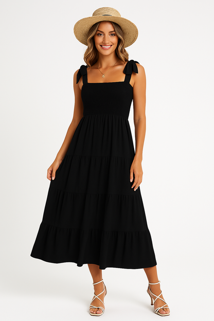 Floral Sleeveless Sundress for Women