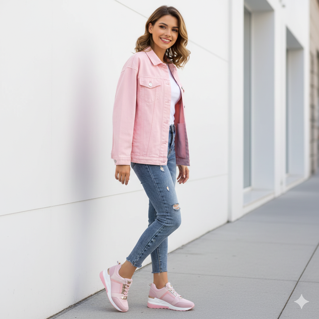 Comfortable Women's Sneakers with Arch Support