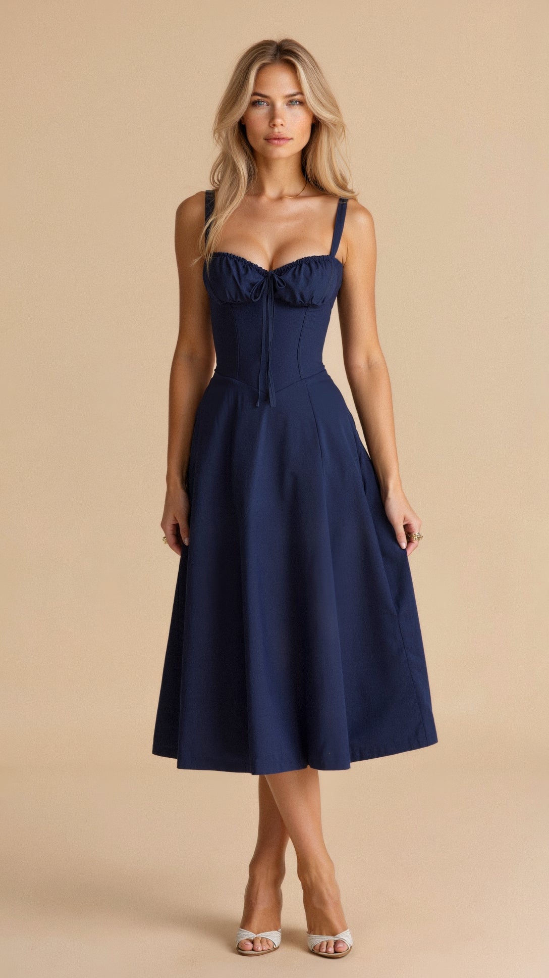 Comfy Summer Midi Dress for Women