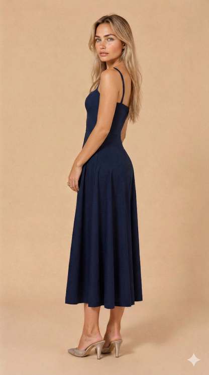 Comfy Summer Midi Dress for Women