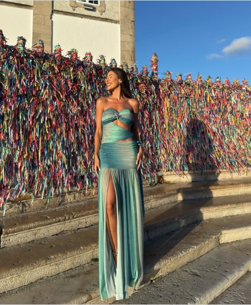 Sundress Off Shoulder Floor Length Gown