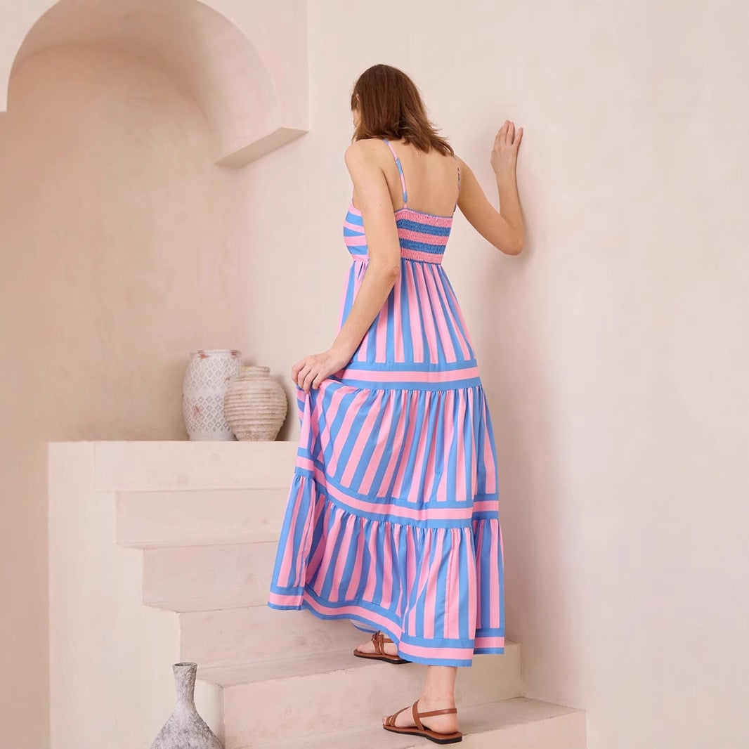 Lightweight Floral Maxi Dress for Women