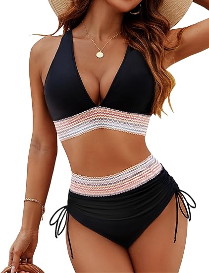 Comfortable High Waist Women's Swimsuits - Luxivelle