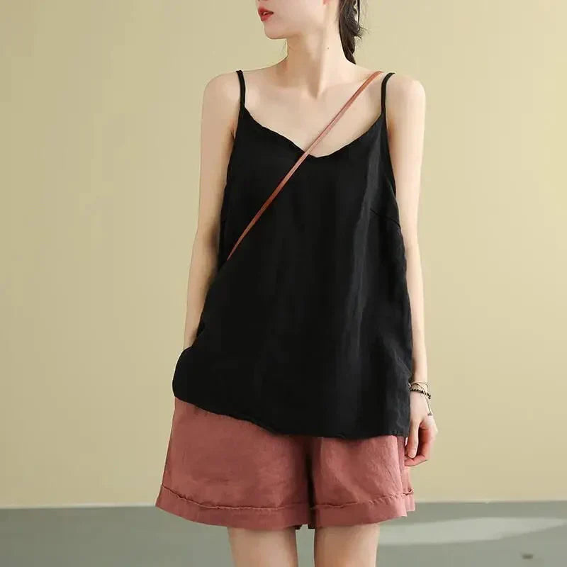 Ladies' Comfortable Sleeveless Vest Top