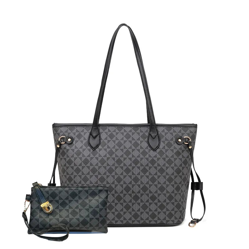 Fashionable Tote Bag with Colorful Design