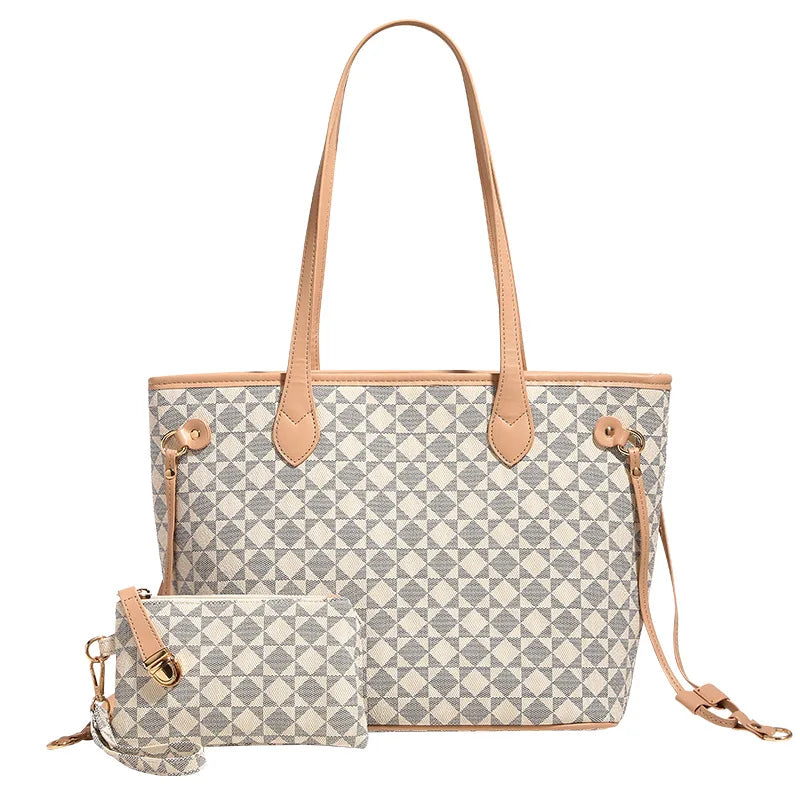 Fashionable Tote Bag with Colorful Design - Luxivelle