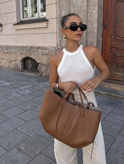 Big Capacity Ladies Shoulder Handbag