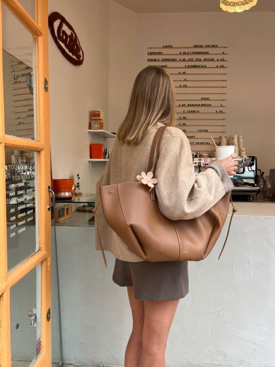 Big Capacity Ladies Shoulder Handbag