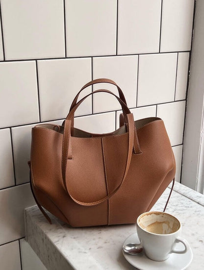 Big Capacity Ladies Shoulder Handbag - Luxivelle