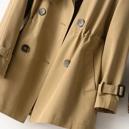 Classic Double Breasted Ladies Coat