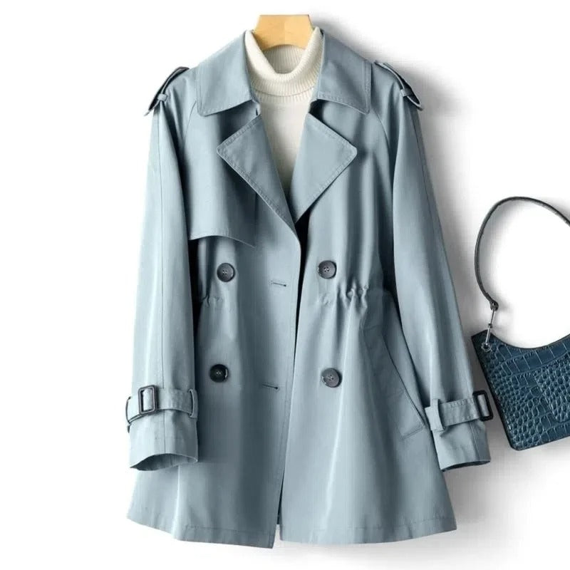 Classic Double Breasted Ladies Coat