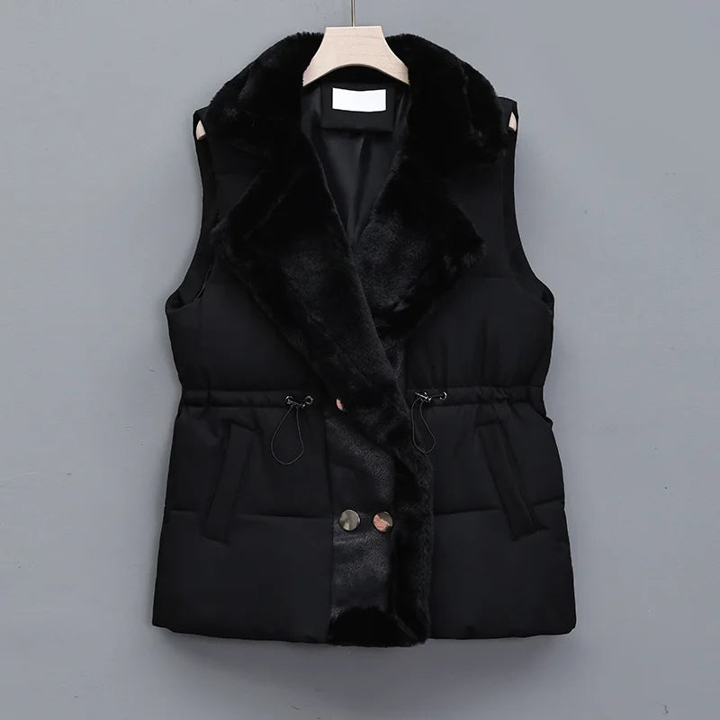 Ladies' Tank Top Vest with Adjustable Waist